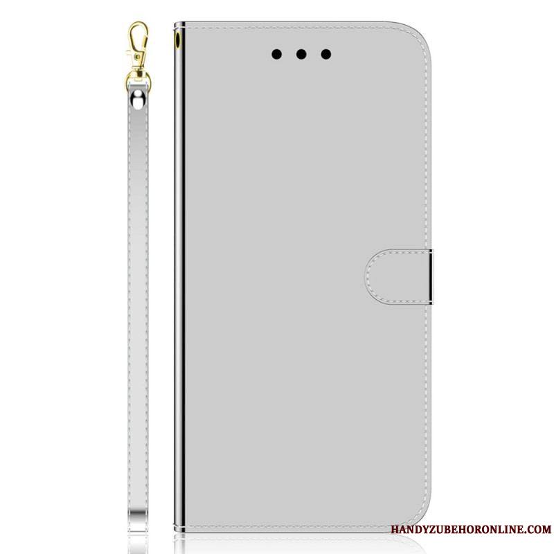 Housse Samsung Galaxy S23 5G Miroir et Lanière