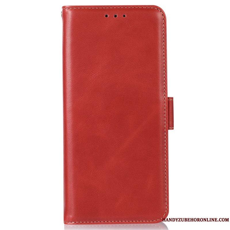 Housse Samsung Galaxy S23 5G Véritable Cuir Fonction RFID