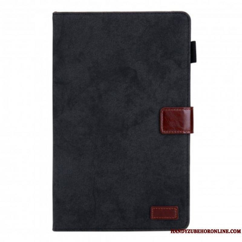 Housse Samsung Galaxy Tab A7 (2020) Style Cuir Classique