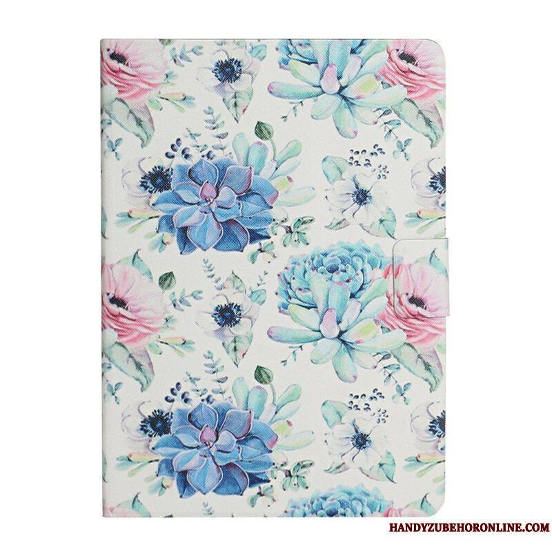 Housse Samsung Galaxy Tab A7 Lite Fleurs Fleurs Fleurs