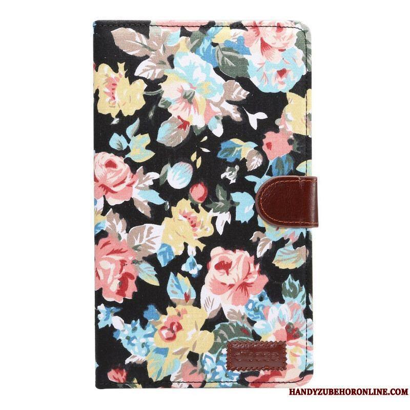 Housse Samsung Galaxy Tab A7 Lite Fleurs Liberty