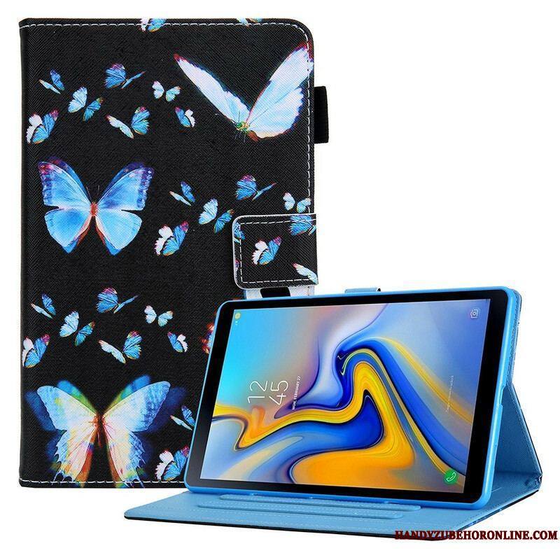 Housse Samsung Galaxy Tab A7 Lite Multiples Papillons