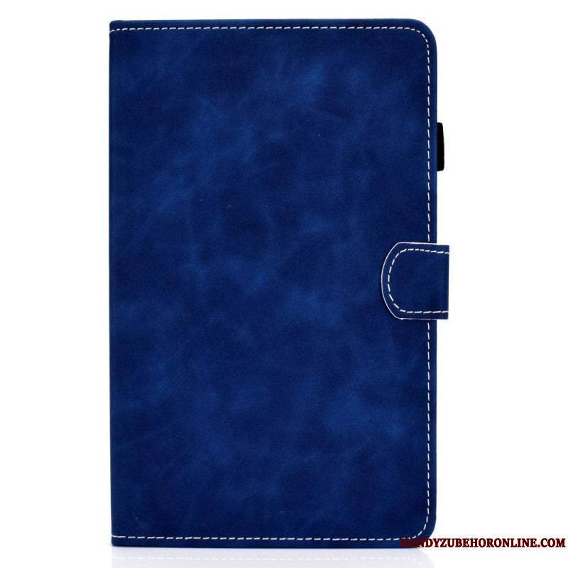 Housse Samsung Galaxy Tab A8 (2021) Effet Cuir Design Vintage