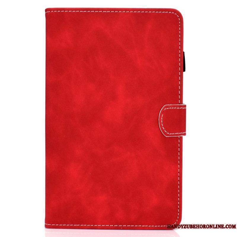 Housse Samsung Galaxy Tab A8 (2021) Effet Cuir Design Vintage