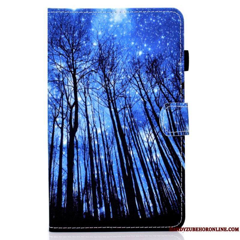 Housse Samsung Galaxy Tab A8 (2021) Forêt de Nuit