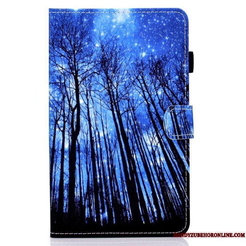 Housse Samsung Galaxy Tab A8 (2021) Forêt de Nuit