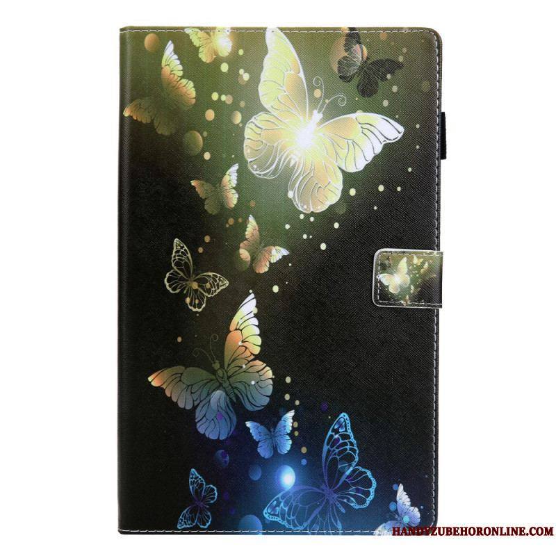 Housse Samsung Galaxy Tab A8 (2021) Papillons Magiques