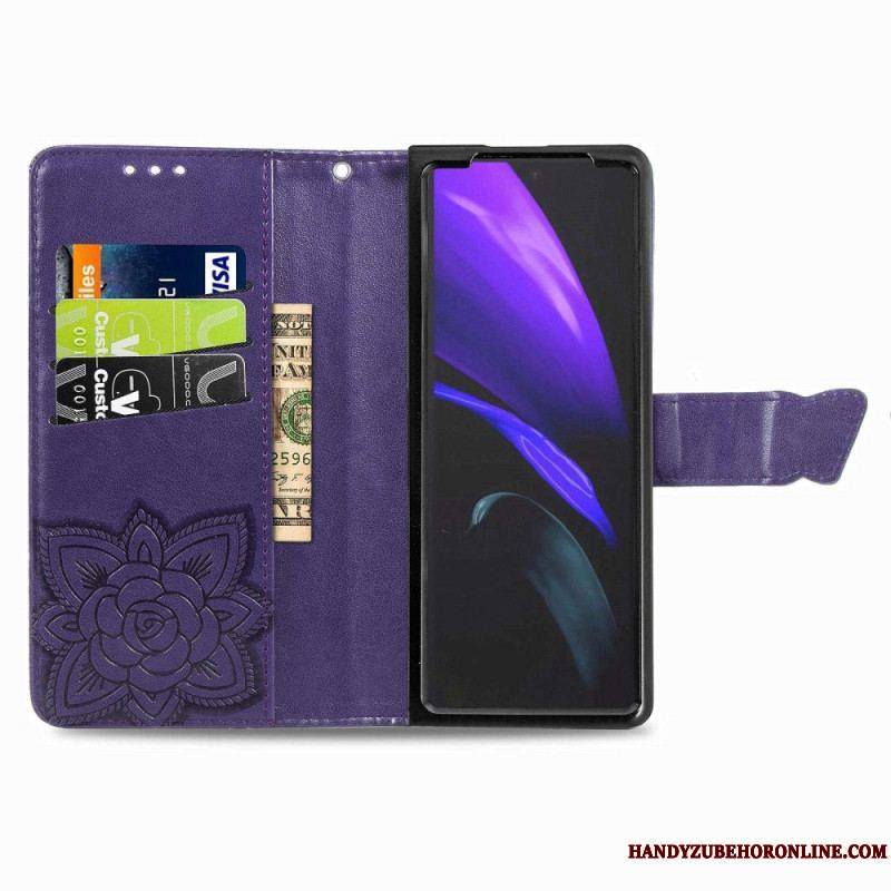 Housse Samsung Galaxy Z Fold 4 Papillon Géant