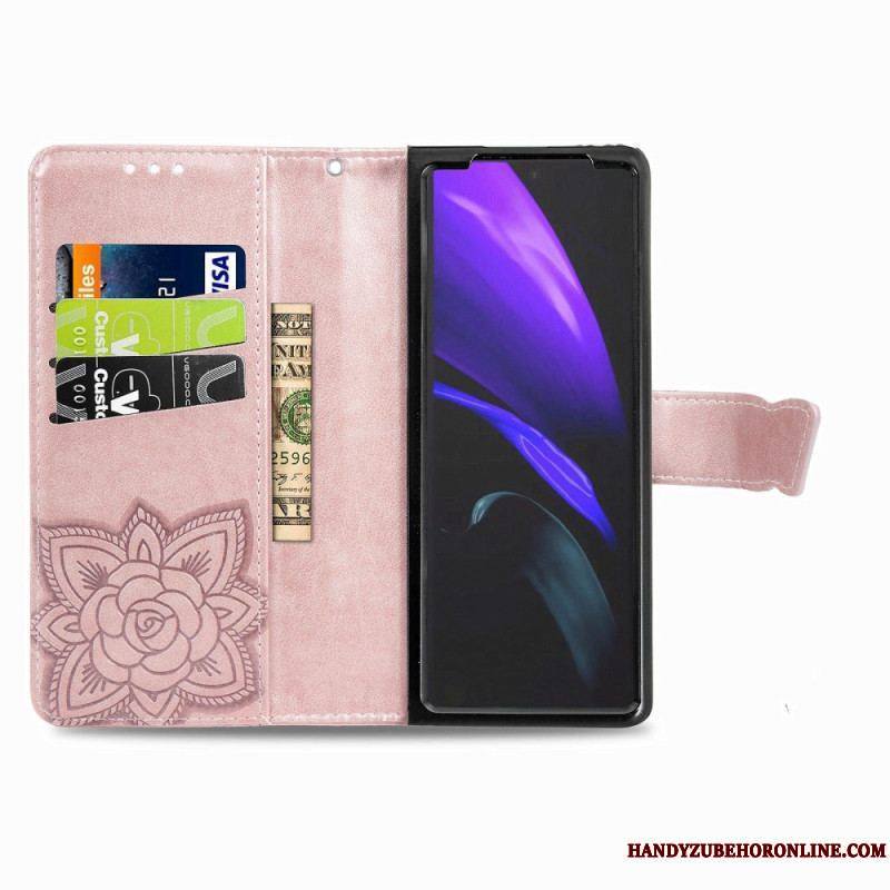 Housse Samsung Galaxy Z Fold 4 Papillon Géant