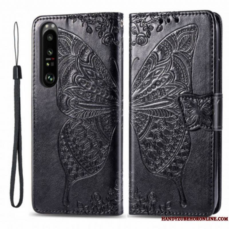 Housse Sony Xperia 1 III Demi Papillons