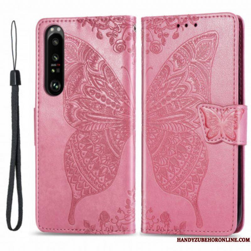 Housse Sony Xperia 1 III Demi Papillons