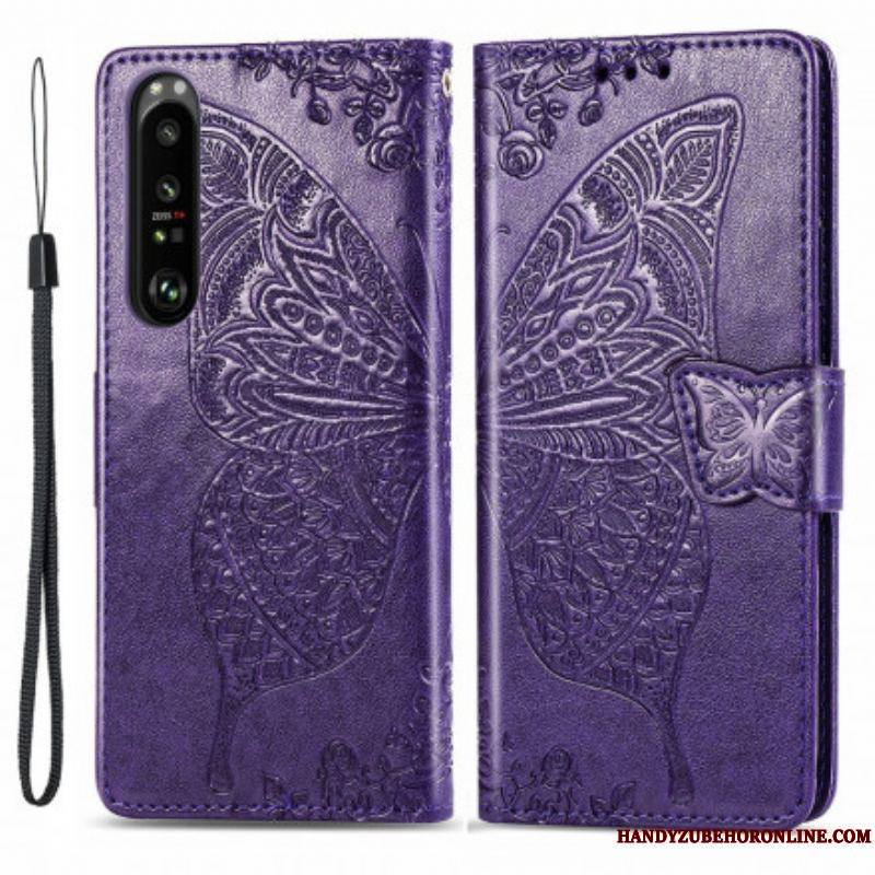 Housse Sony Xperia 1 III Demi Papillons