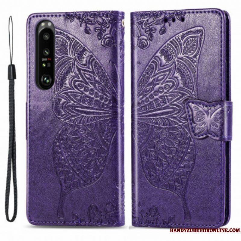 Housse Sony Xperia 1 III Demi Papillons