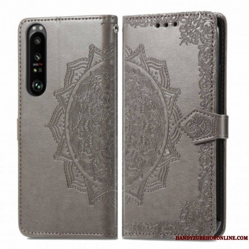 Housse Sony Xperia 1 III Mandala Moyen Age