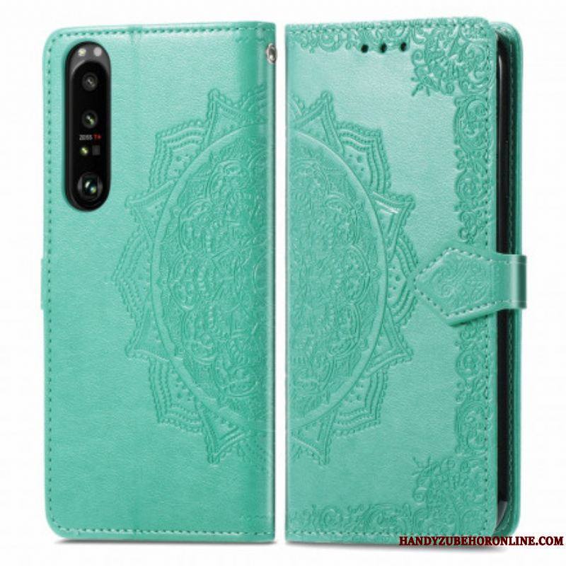 Housse Sony Xperia 1 III Mandala Moyen Age