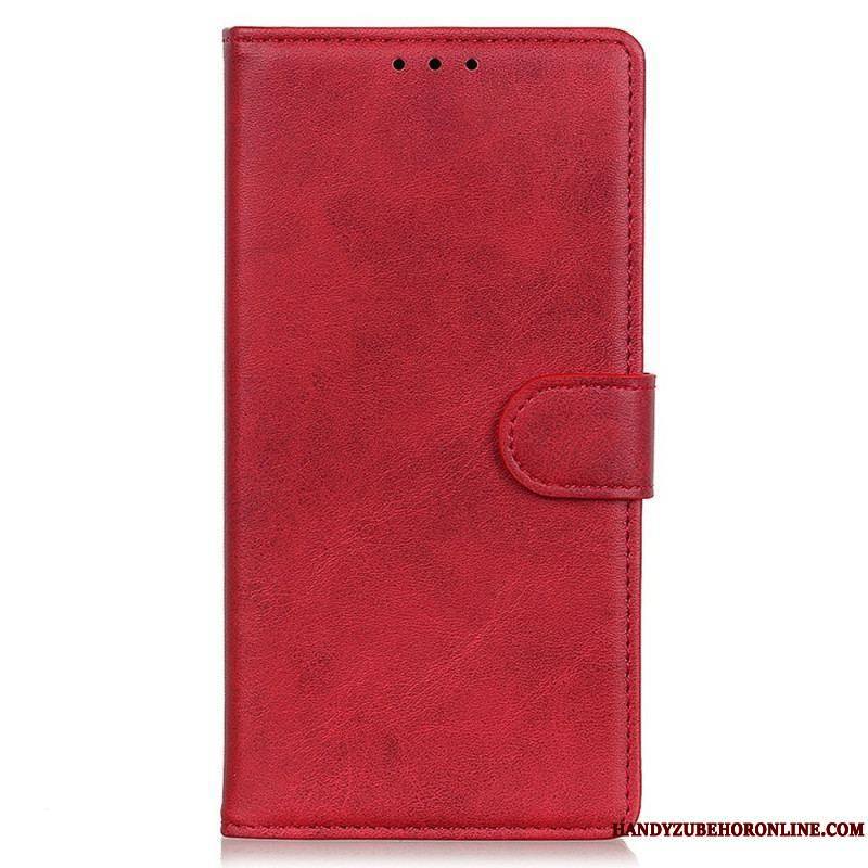 Housse Sony Xperia 1 IV Effet Cuir Mat