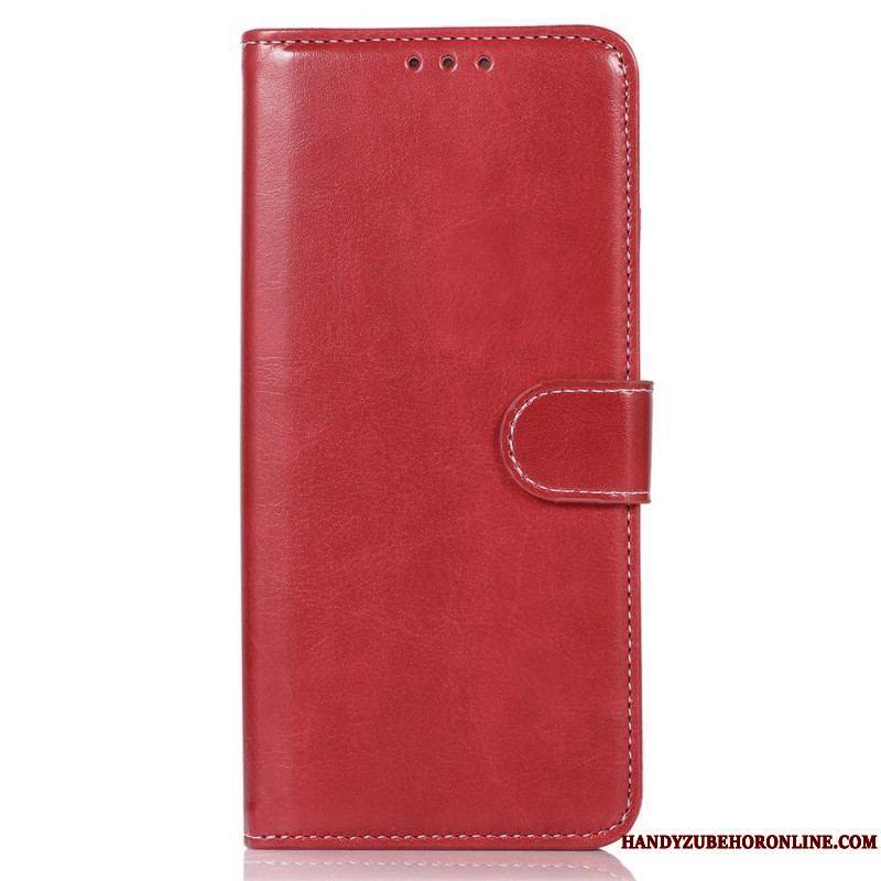 Housse Sony Xperia 1 IV Style Cuir Coutures Apparentes