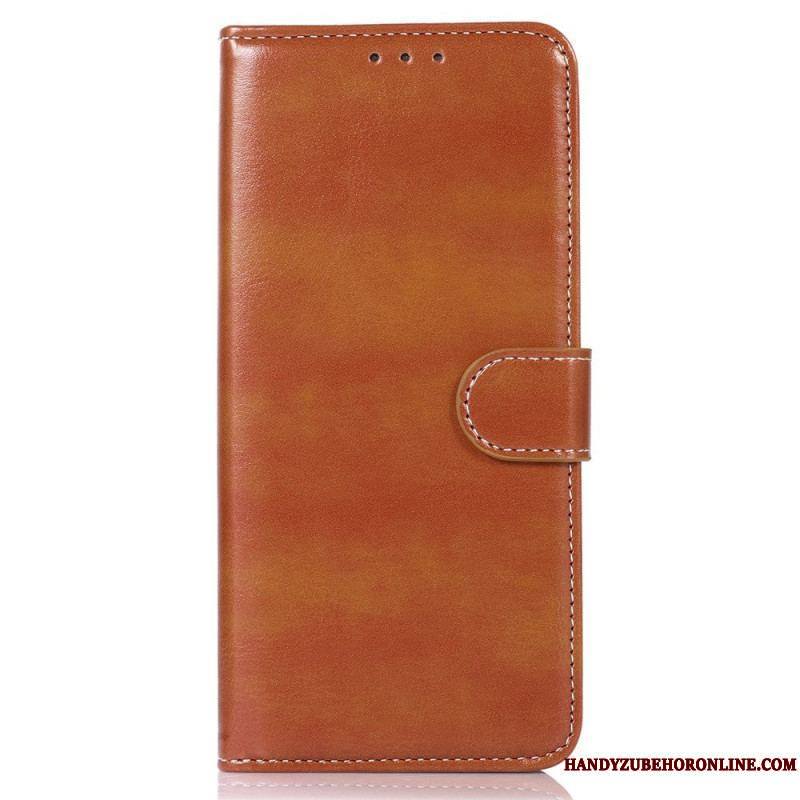 Housse Sony Xperia 1 IV Style Cuir Coutures Apparentes