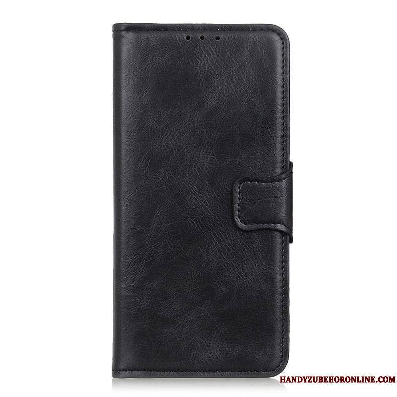 Housse Sony Xperia 1 IV Style Cuir Fermoir Réversible