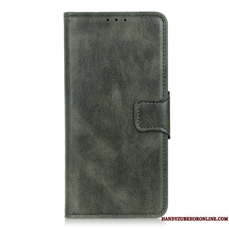 Housse Sony Xperia 1 IV Style Cuir Fermoir Réversible