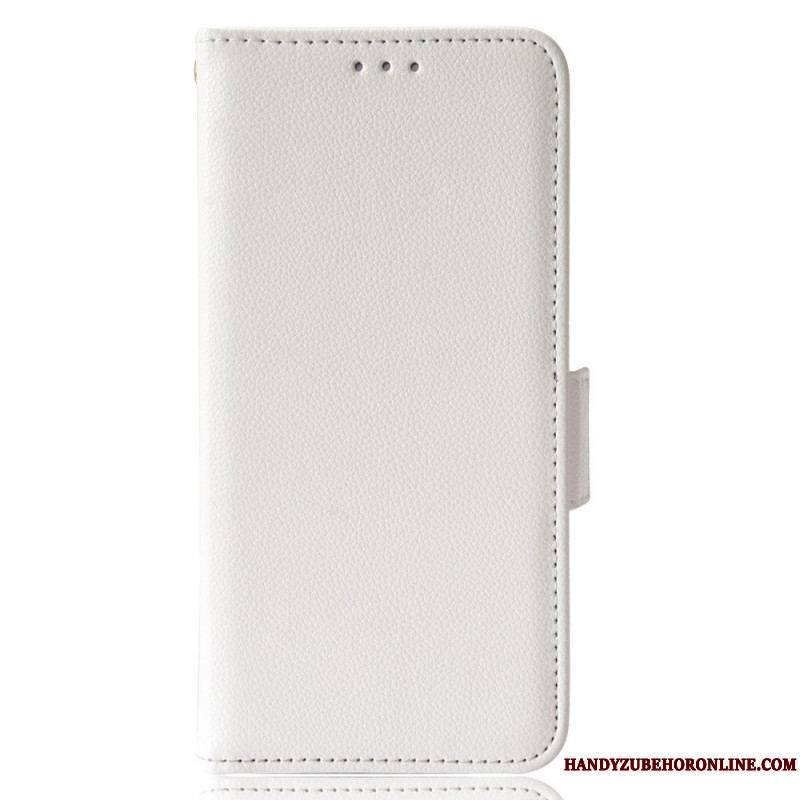 Housse Sony Xperia 1 IV Style Cuir Litchi Traditionnel