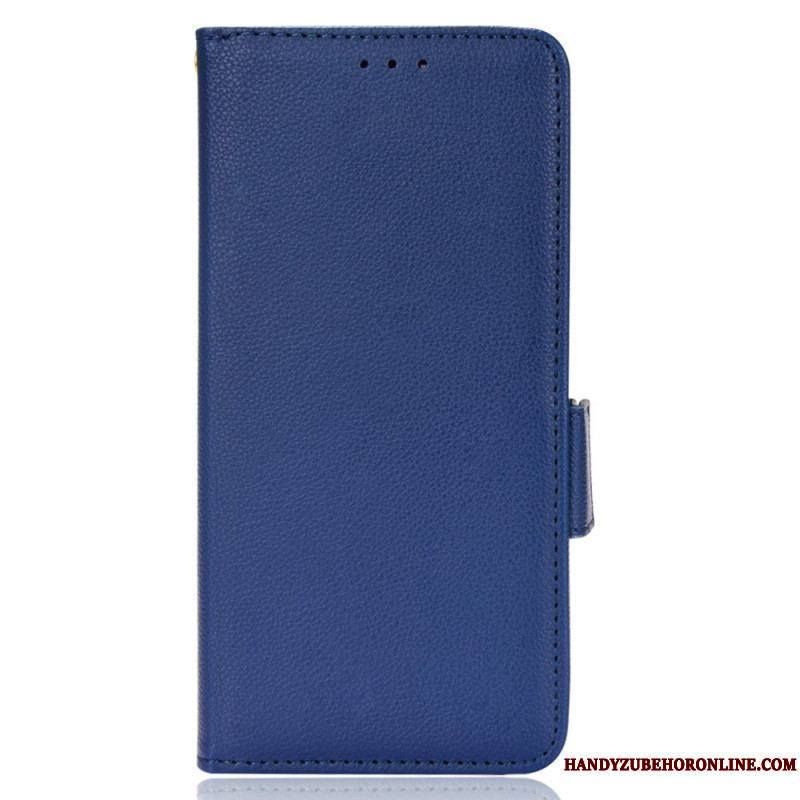 Housse Sony Xperia 1 IV Style Cuir Litchi Traditionnel