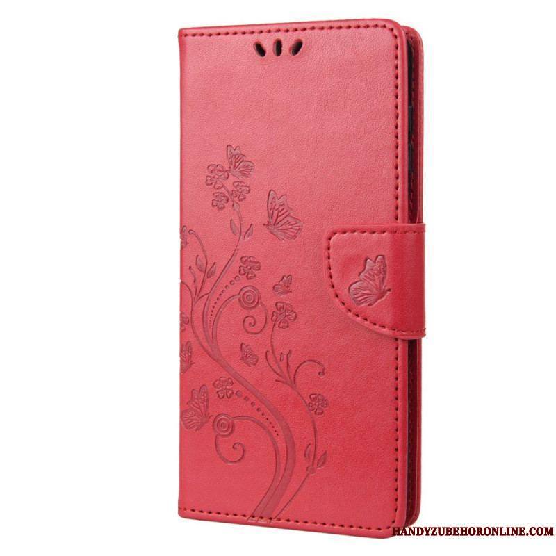 Housse Sony Xperia 10 IV Fleurs et Papillons