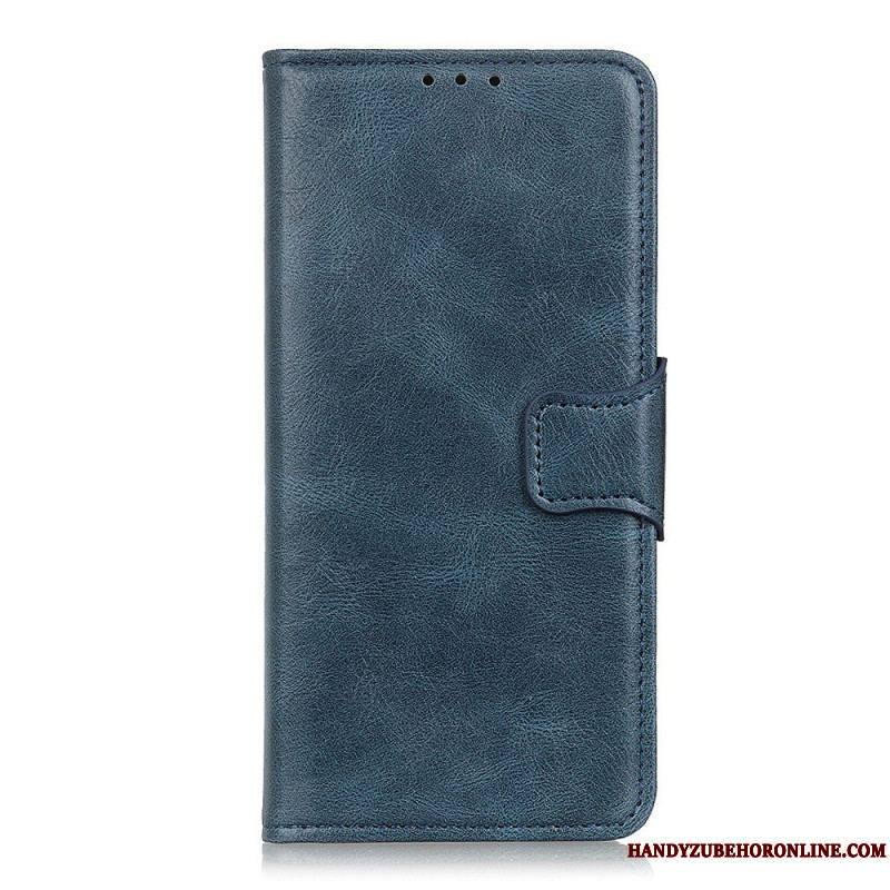 Housse Sony Xperia 10 IV Style Cuir Fermoir Réversible