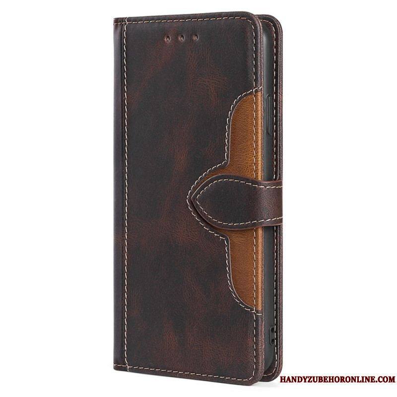 Housse Sony Xperia 5 IV Bicolore Florale