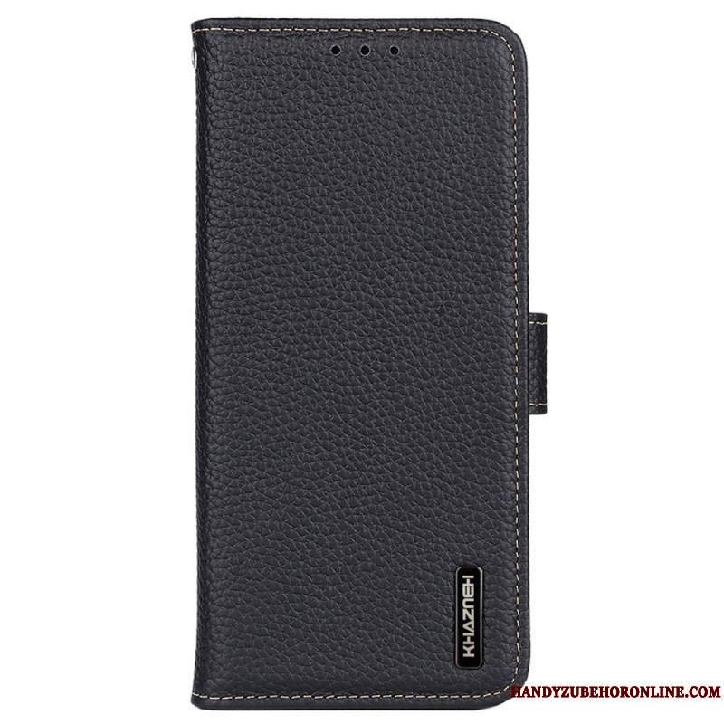 Housse Sony Xperia 5 IV Cuir Litchi KHAZNEH