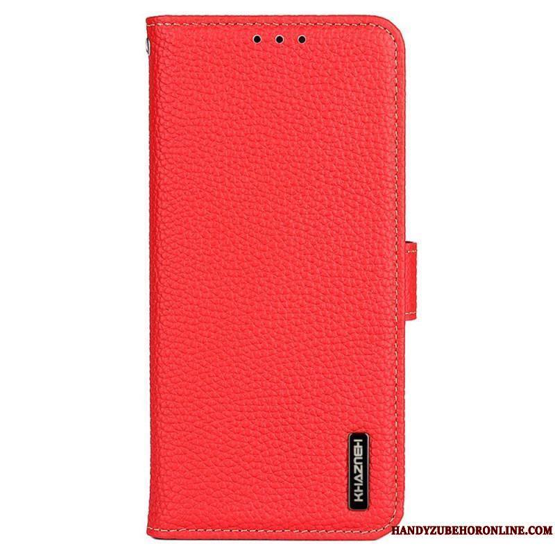 Housse Sony Xperia 5 IV Cuir Litchi KHAZNEH