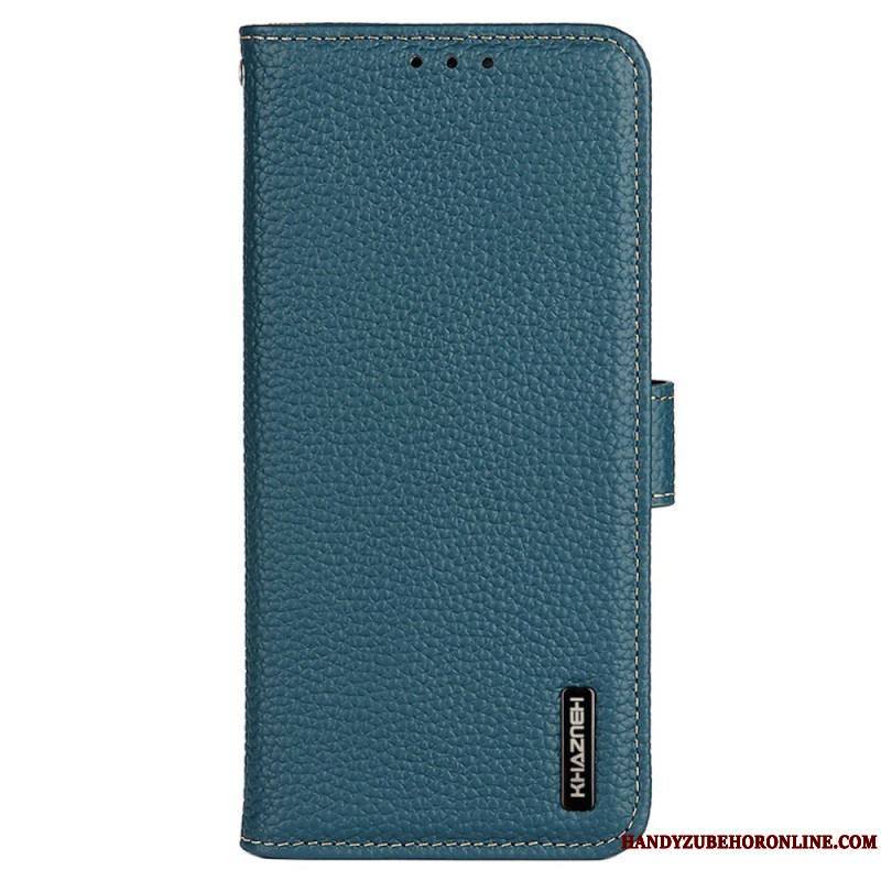 Housse Sony Xperia 5 IV Cuir Litchi KHAZNEH