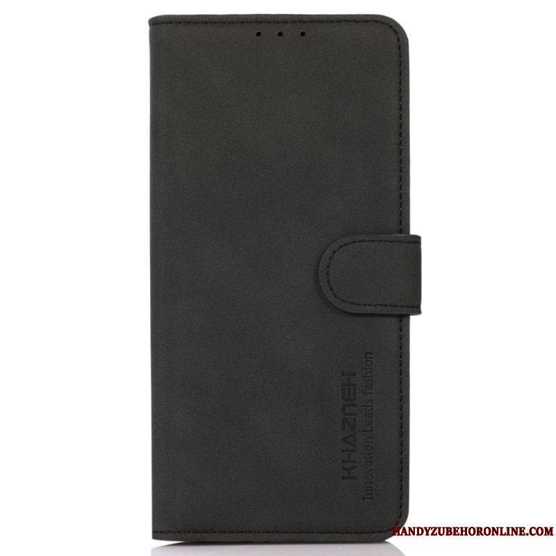 Housse Sony Xperia 5 IV Effet Cuir Fashion KHAZNEH