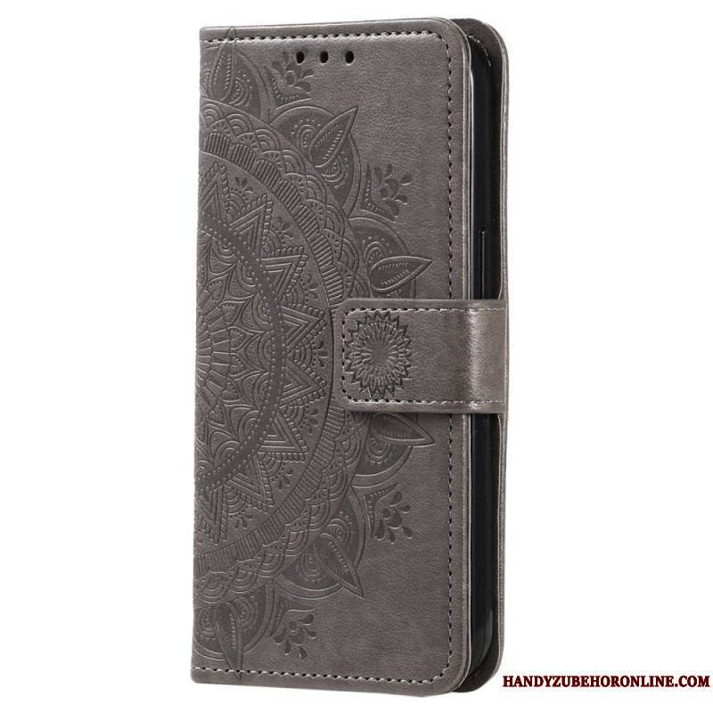 Housse Sony Xperia 5 IV Mandala Soleil à Lanière