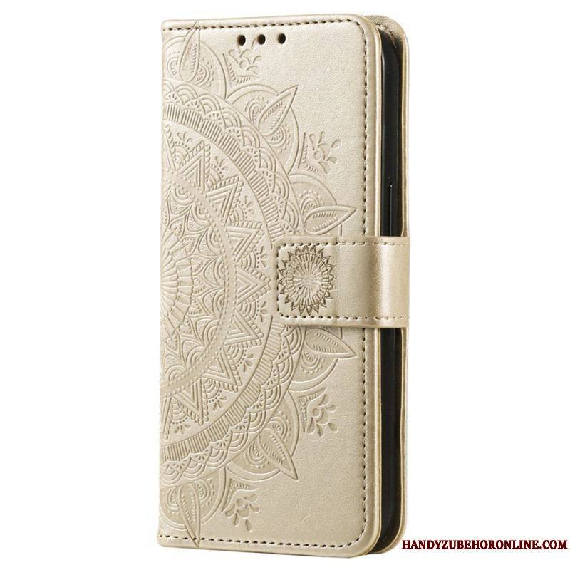Housse Sony Xperia 5 IV Mandala Soleil à Lanière