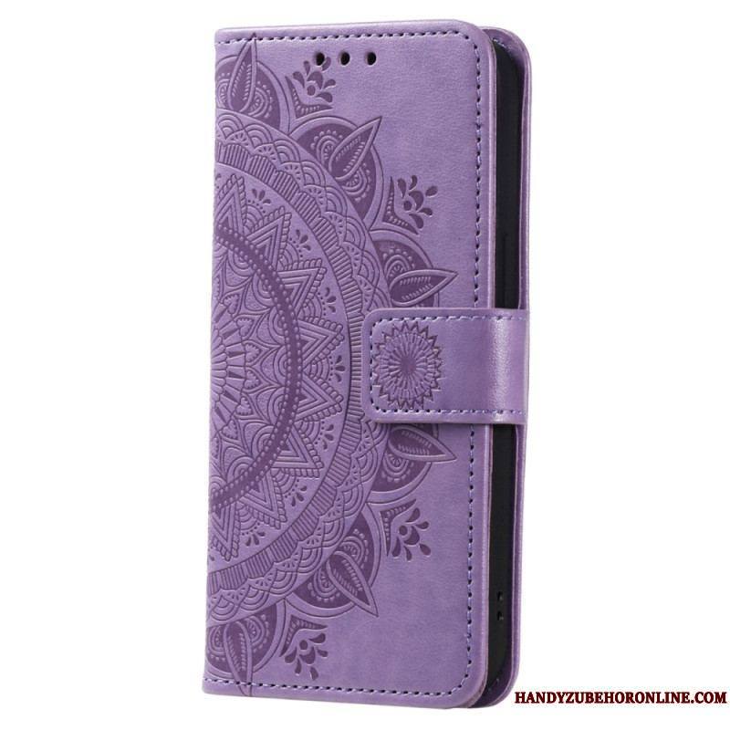 Housse Sony Xperia 5 IV Mandala Soleil à Lanière