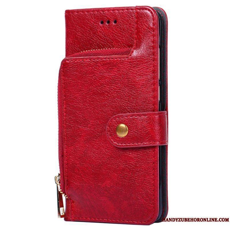 Housse Sony Xperia 5 IV Porte-Monnaie Zippé