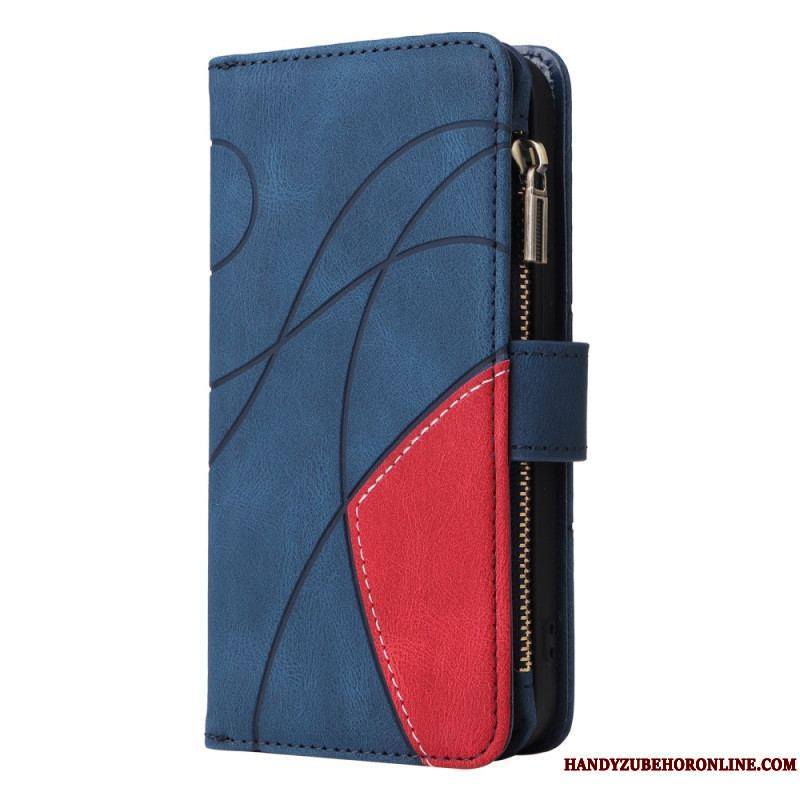 Housse Xiaomi 12 / 12X Bicolore avec Porte-Monnaie