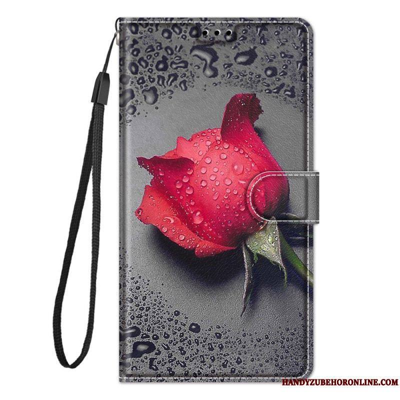 Housse Xiaomi 12 / 12X Florale à Lanière