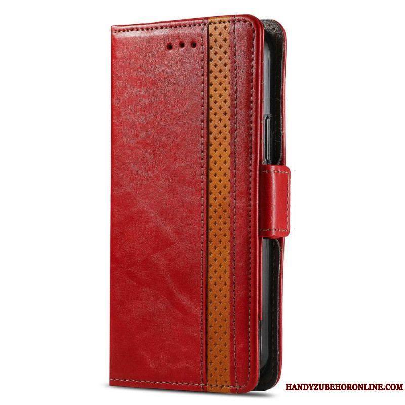 Housse Xiaomi 12 Lite Bicolore Double Fermoir