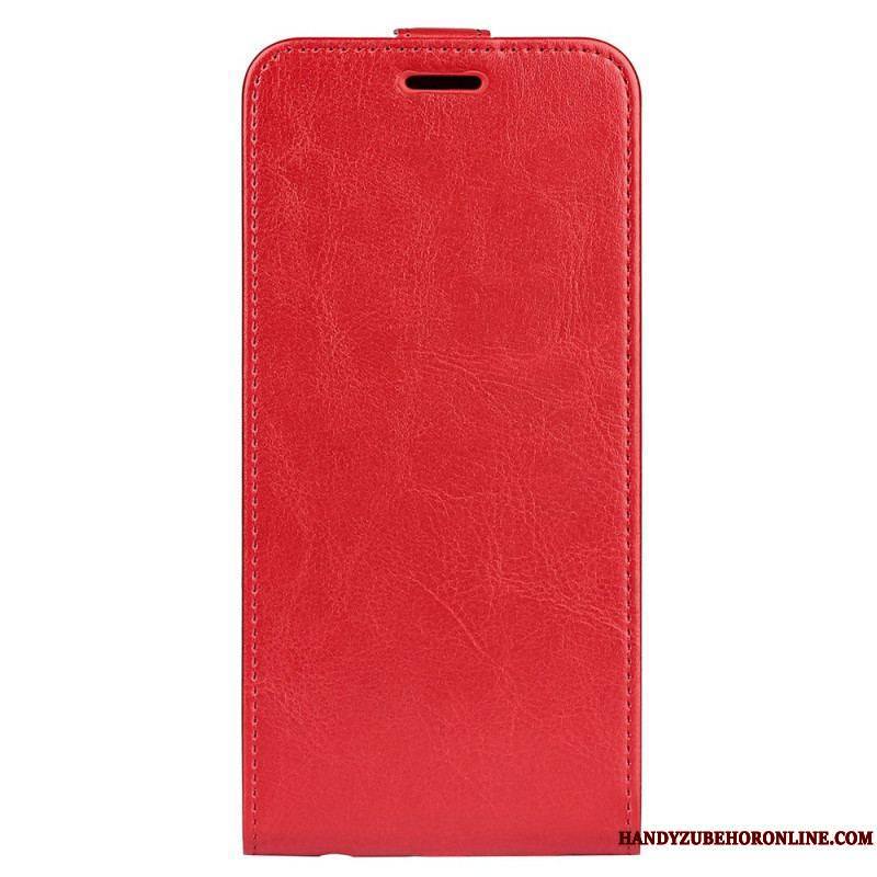 Housse Xiaomi 12 Pro Effet Cuir Rabat Vertical