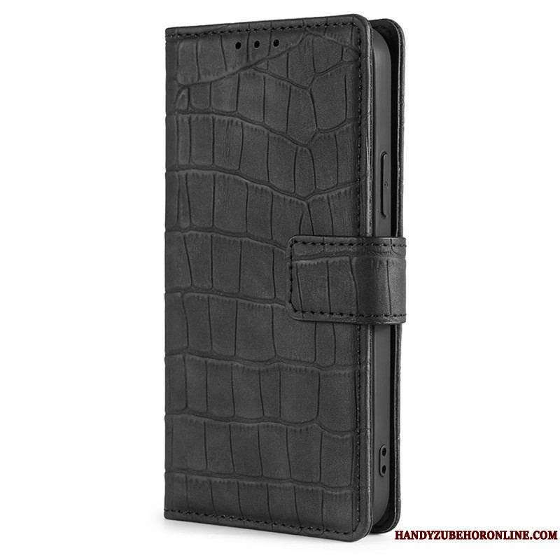 Housse Xiaomi 12 Pro Skin-Touch Crocodile