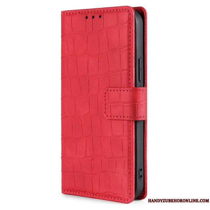 Housse Xiaomi 12 Pro Skin-Touch Crocodile