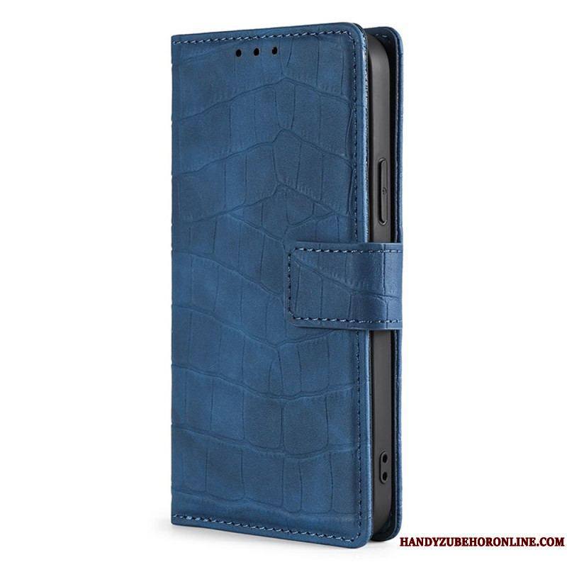 Housse Xiaomi 12 Pro Skin-Touch Crocodile