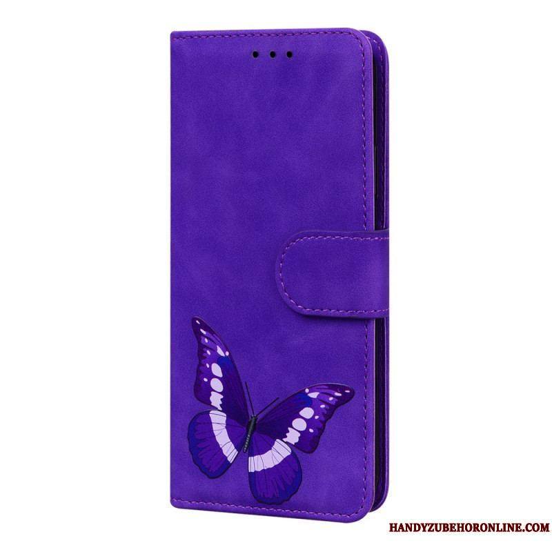 Housse Xiaomi 12 Pro Skin-Touch Papillon