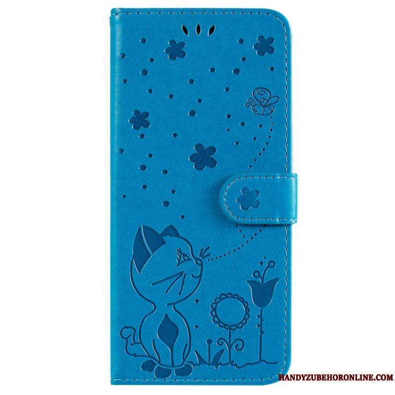 Housse Xiaomi 12T / 12T Pro Chat et Abeilles