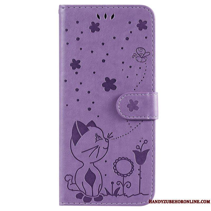 Housse Xiaomi 12T / 12T Pro Chat et Abeilles