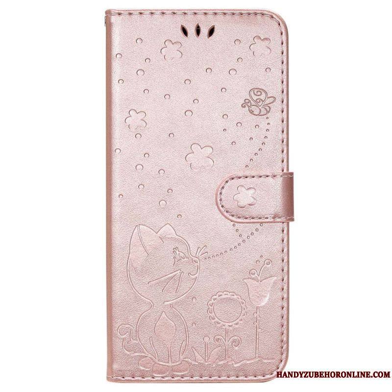 Housse Xiaomi 12T / 12T Pro Chat et Abeilles