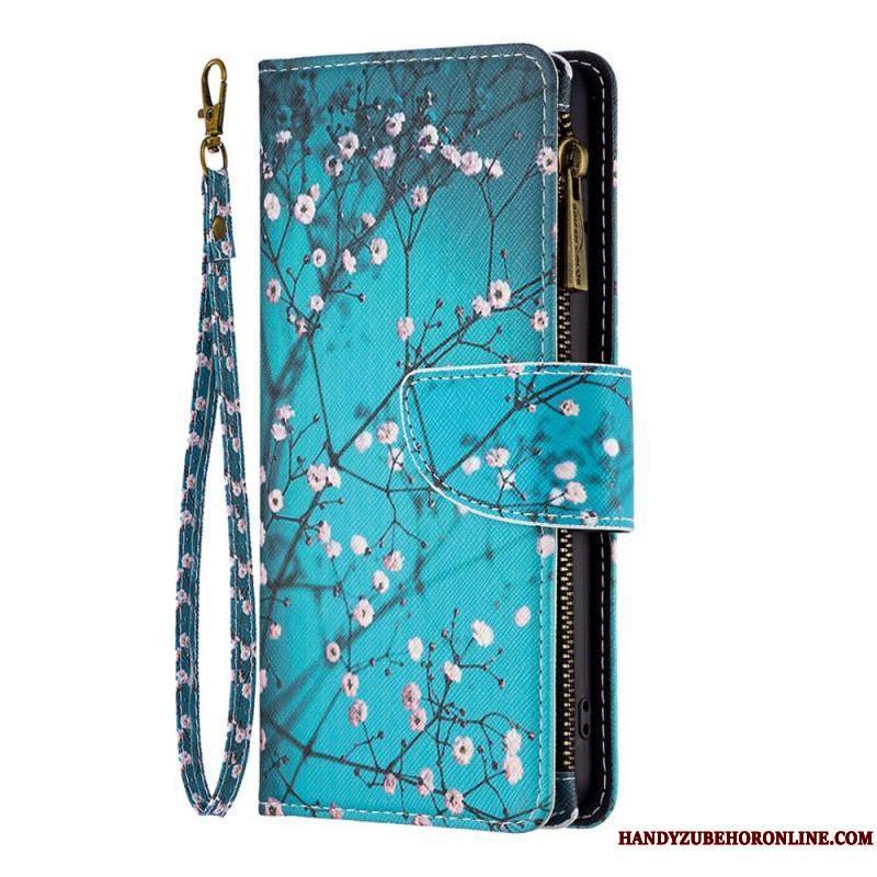 Housse Xiaomi 12T / 12T Pro Poche Zippée Arbre