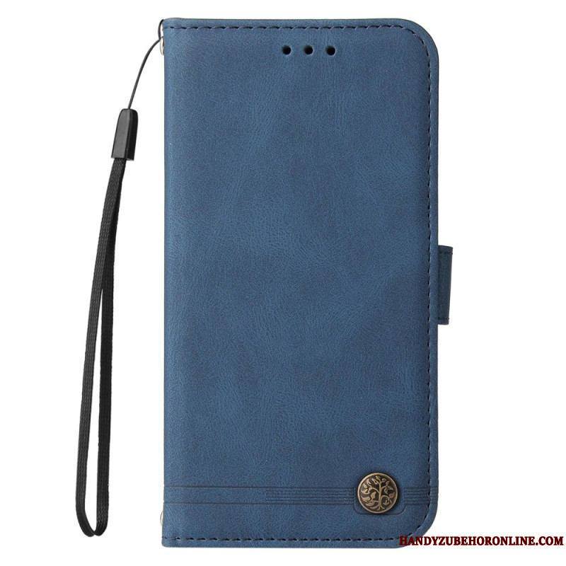 Housse Xiaomi 12T / 12T Pro Rivet Décoratif et Lanière